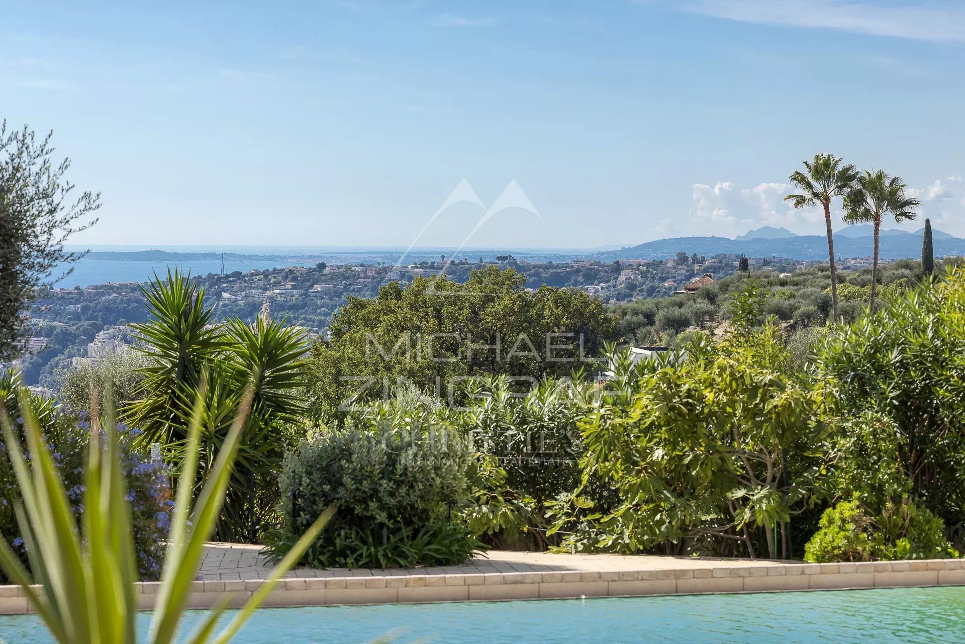 Nice - Gairaut - Propriété vue mer panoramique