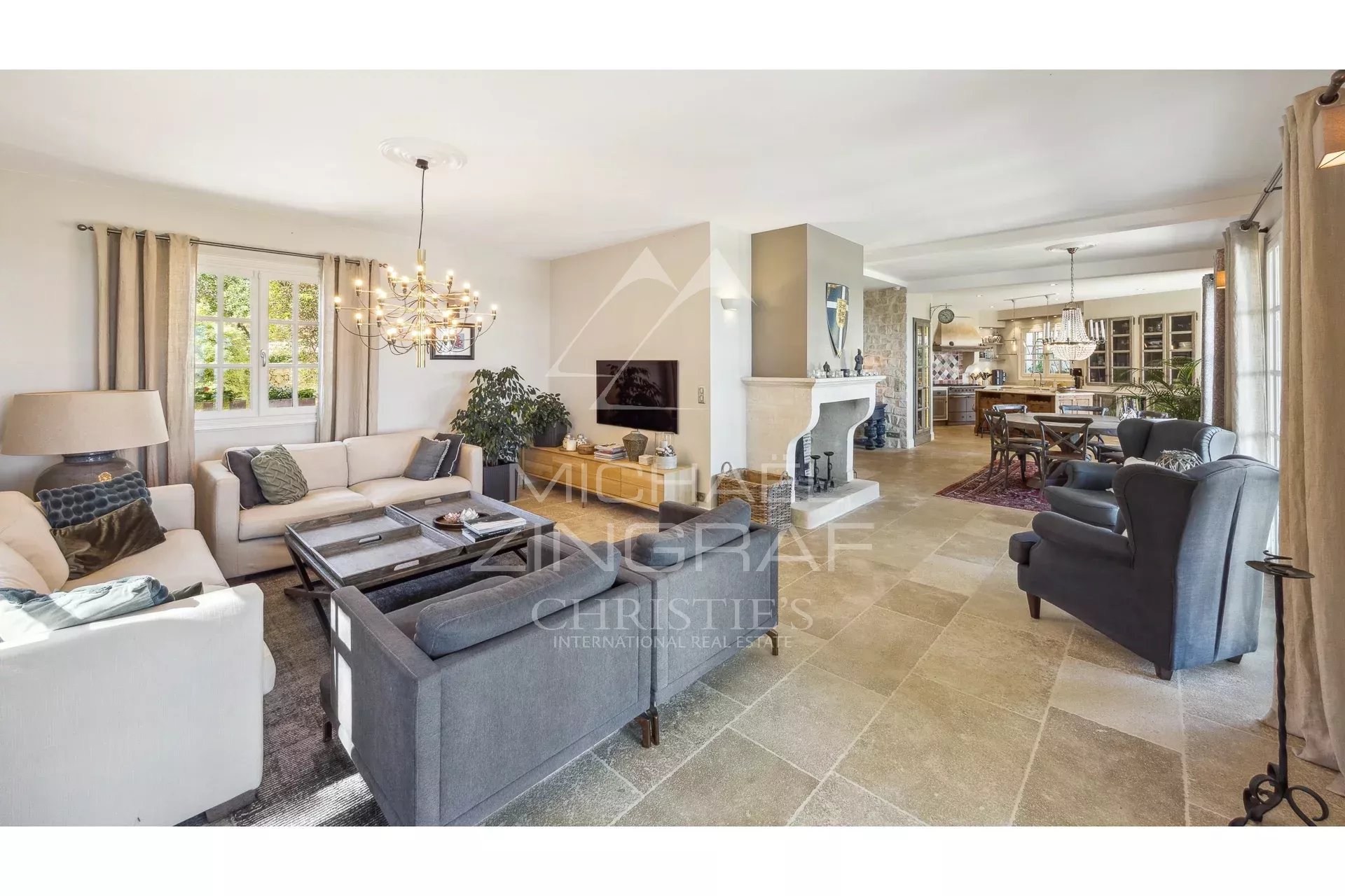 Bastide de charme avec vue mer et collines