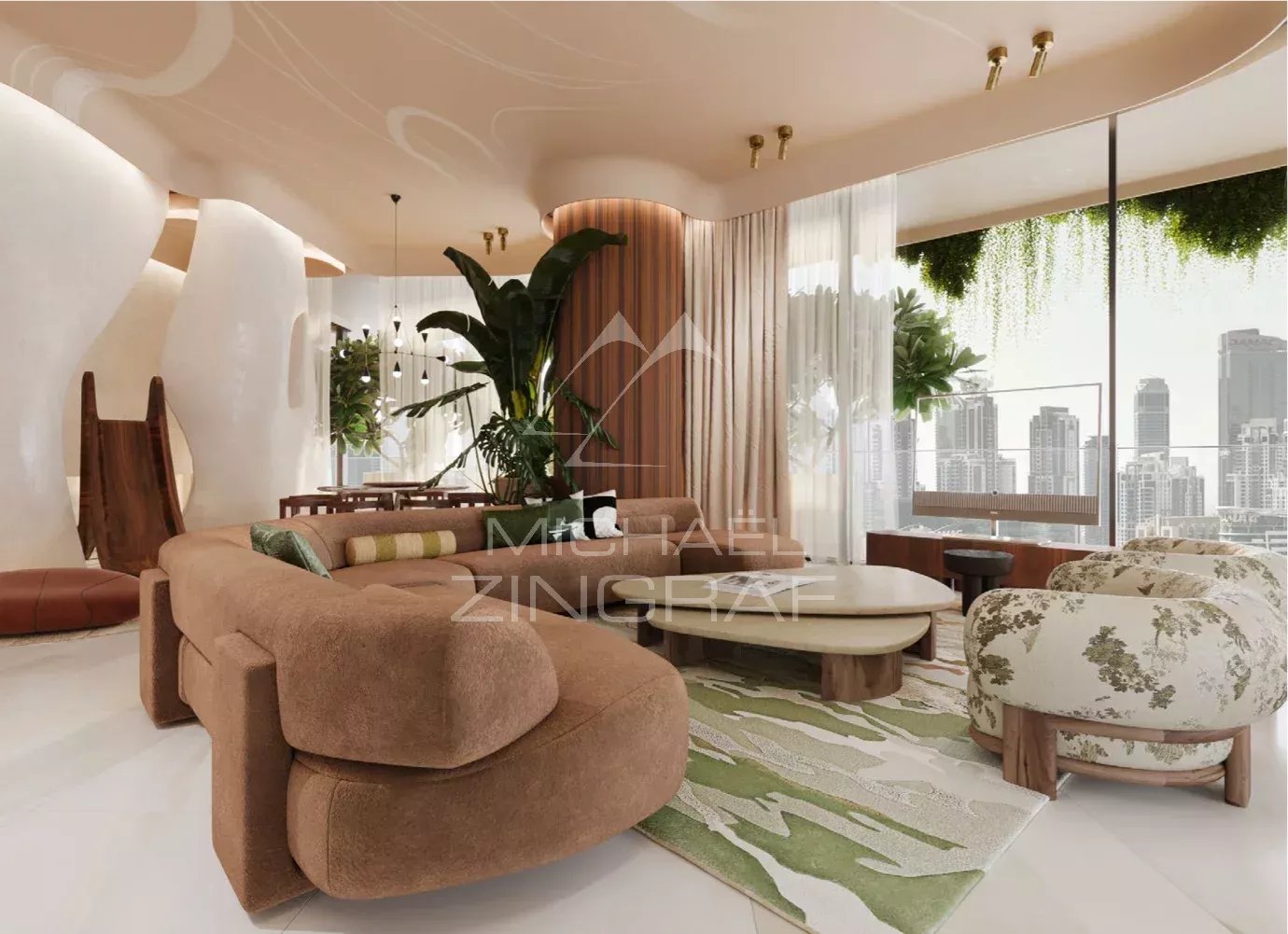 Une résidence iconique au sommet de Dubaï - Penthouse