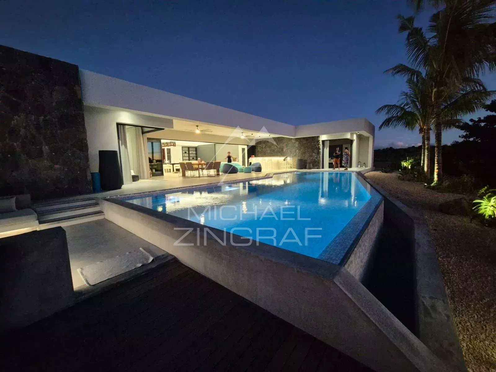 Contemporary Villa with Pool at Mon Choisy Golf