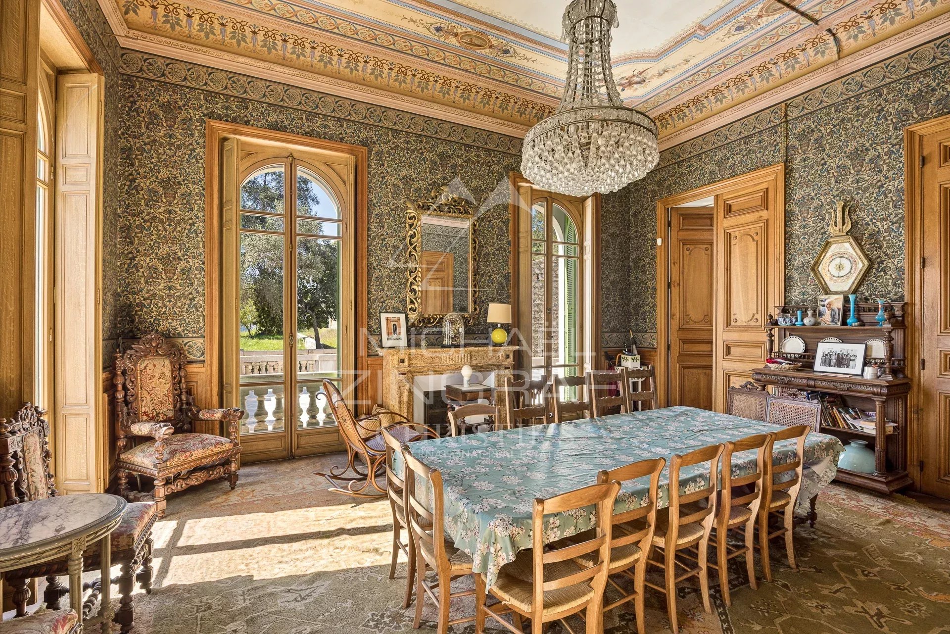 Nice - Propriété historique vue mer panoramique