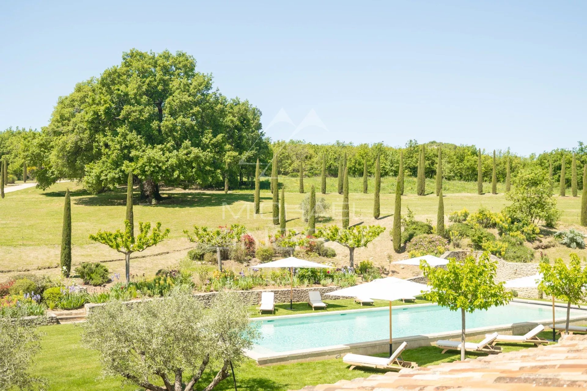black chair and white table