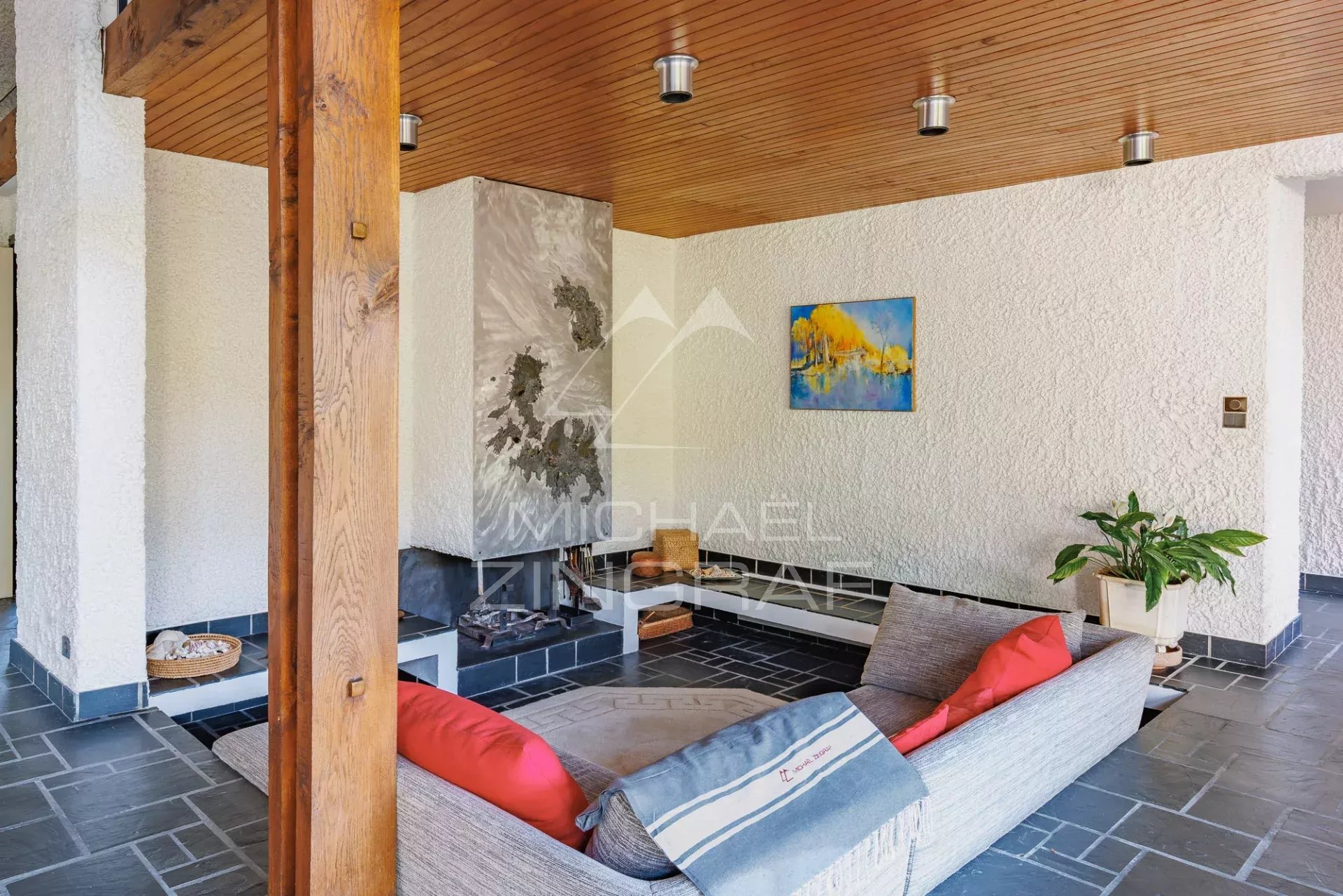 Maison d’architecte, Quartier Pereire, Plage à pieds.