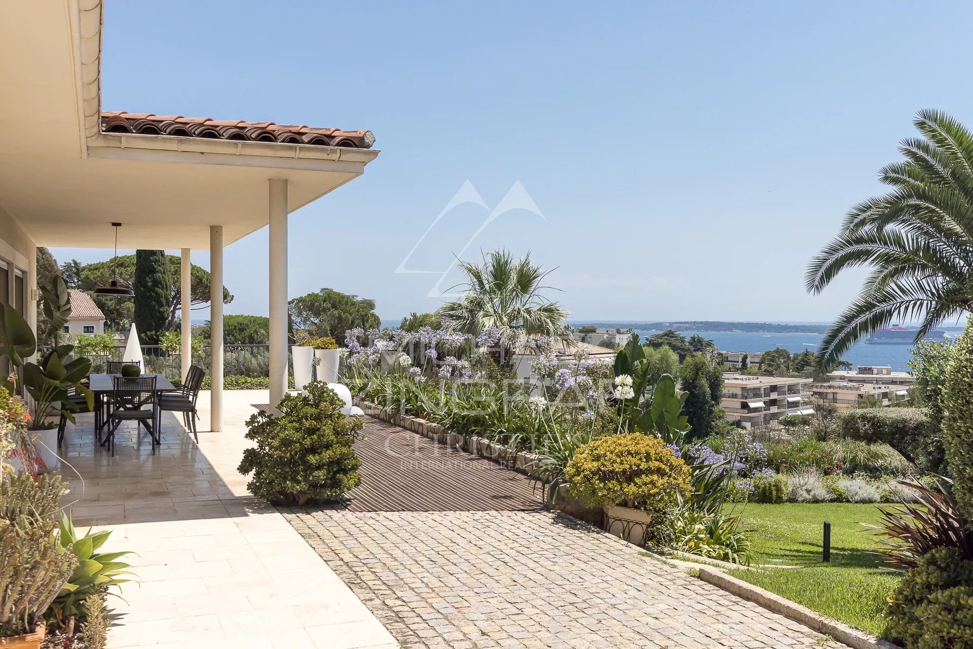 Vue mer panoramique  - Croix-des-Gardes - Cannes