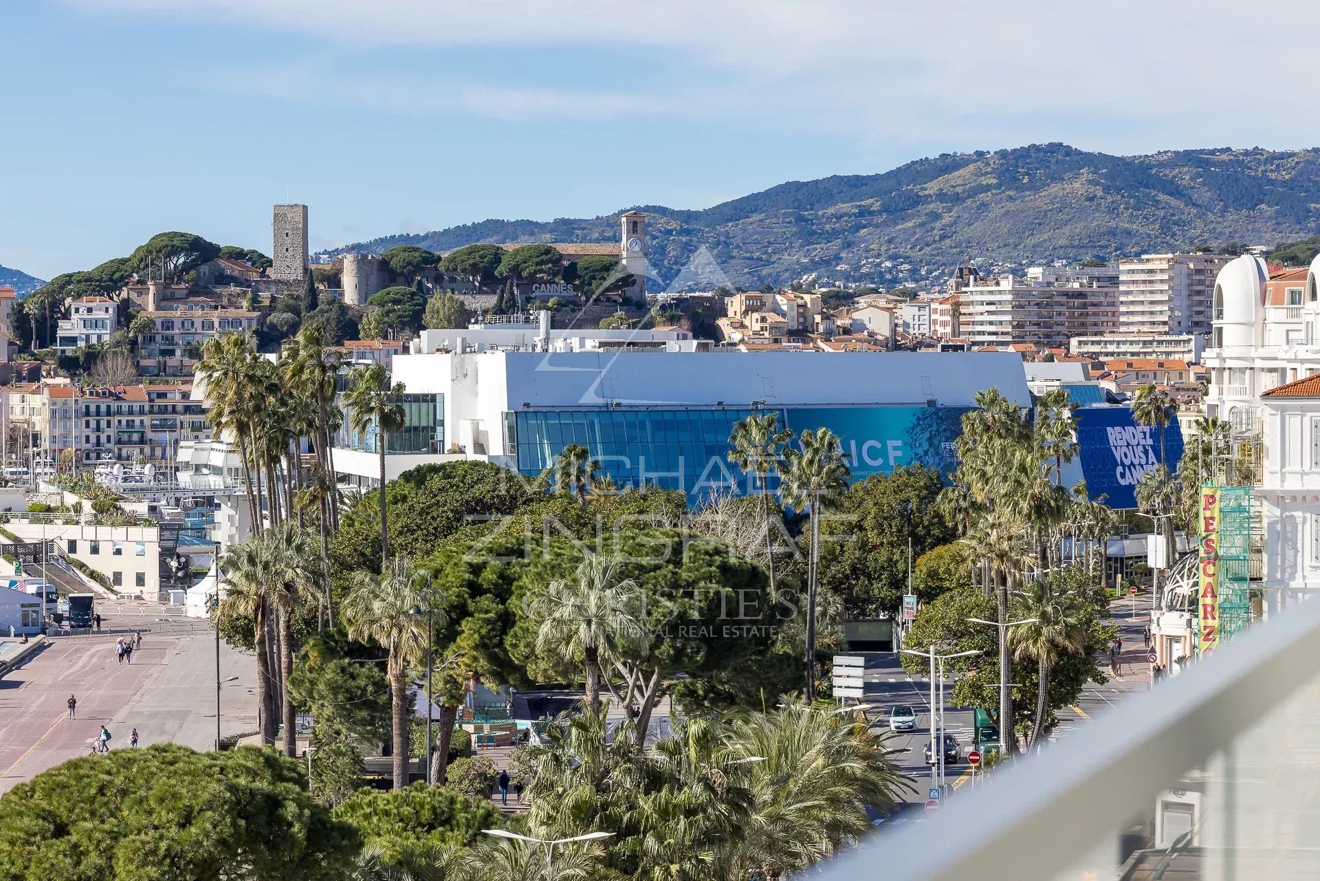 Cannes - Croisette - Panoramic sea view