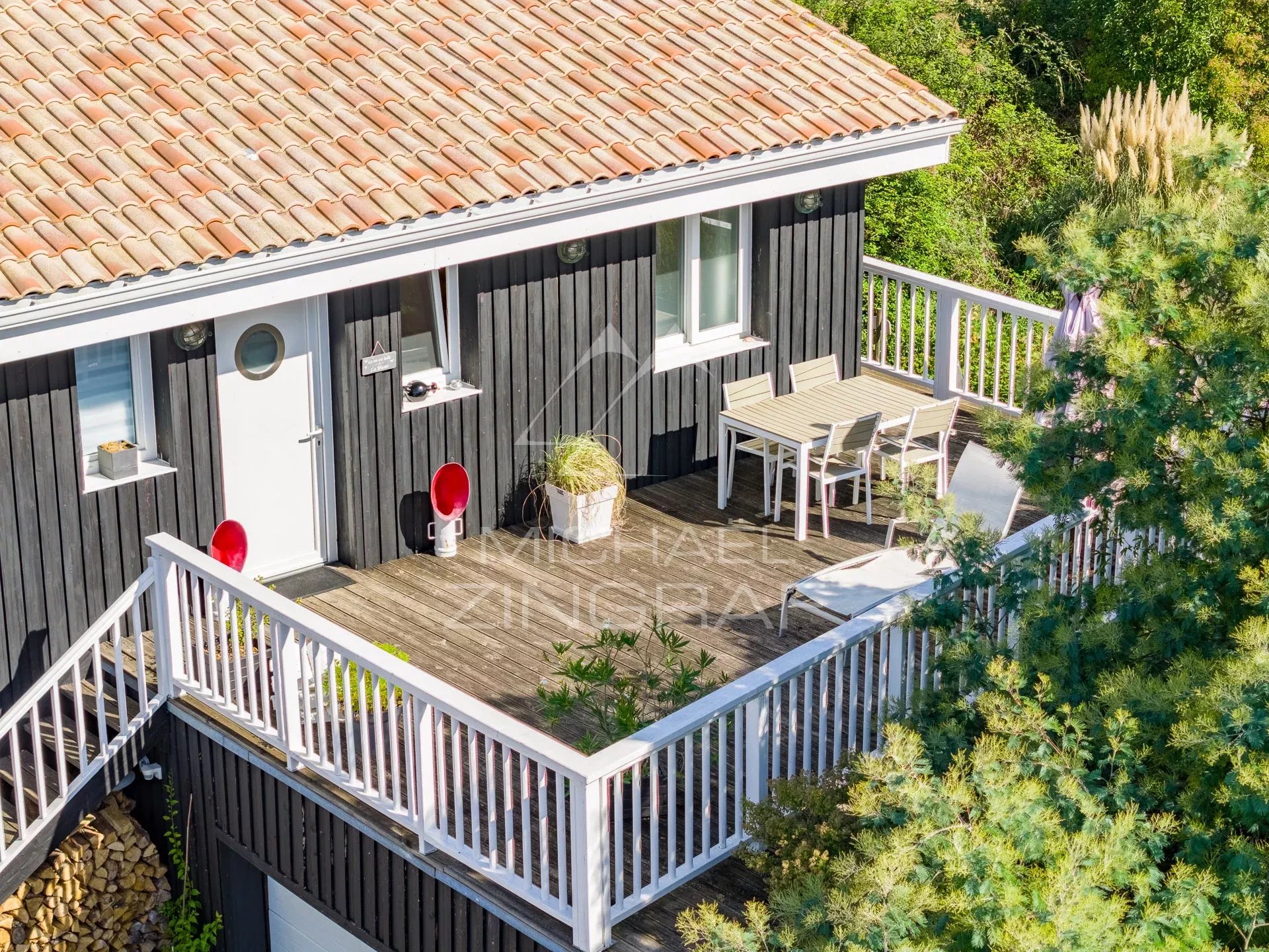 Belle maison proche La Hume avec vue mer