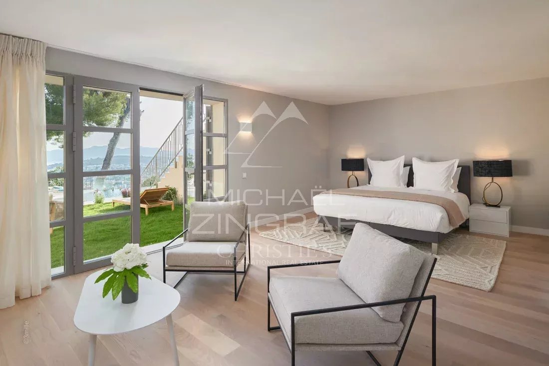 Hauteurs de Cannes - Vue mer panoramique - Propriété récemment rénovée