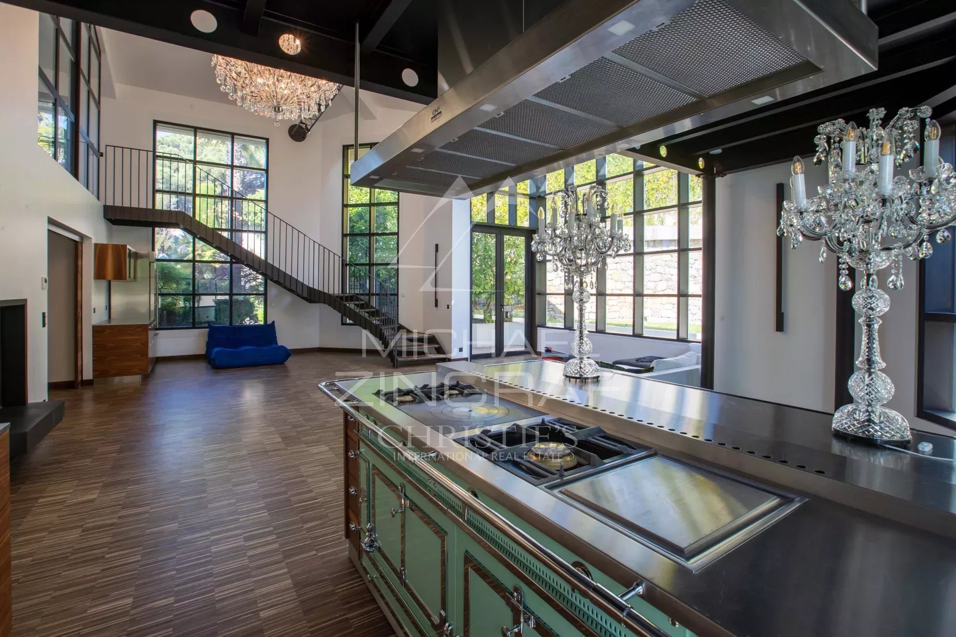 Cannes – Croix-des-Gardes - Villa d’architecte avec vue mer panoramique