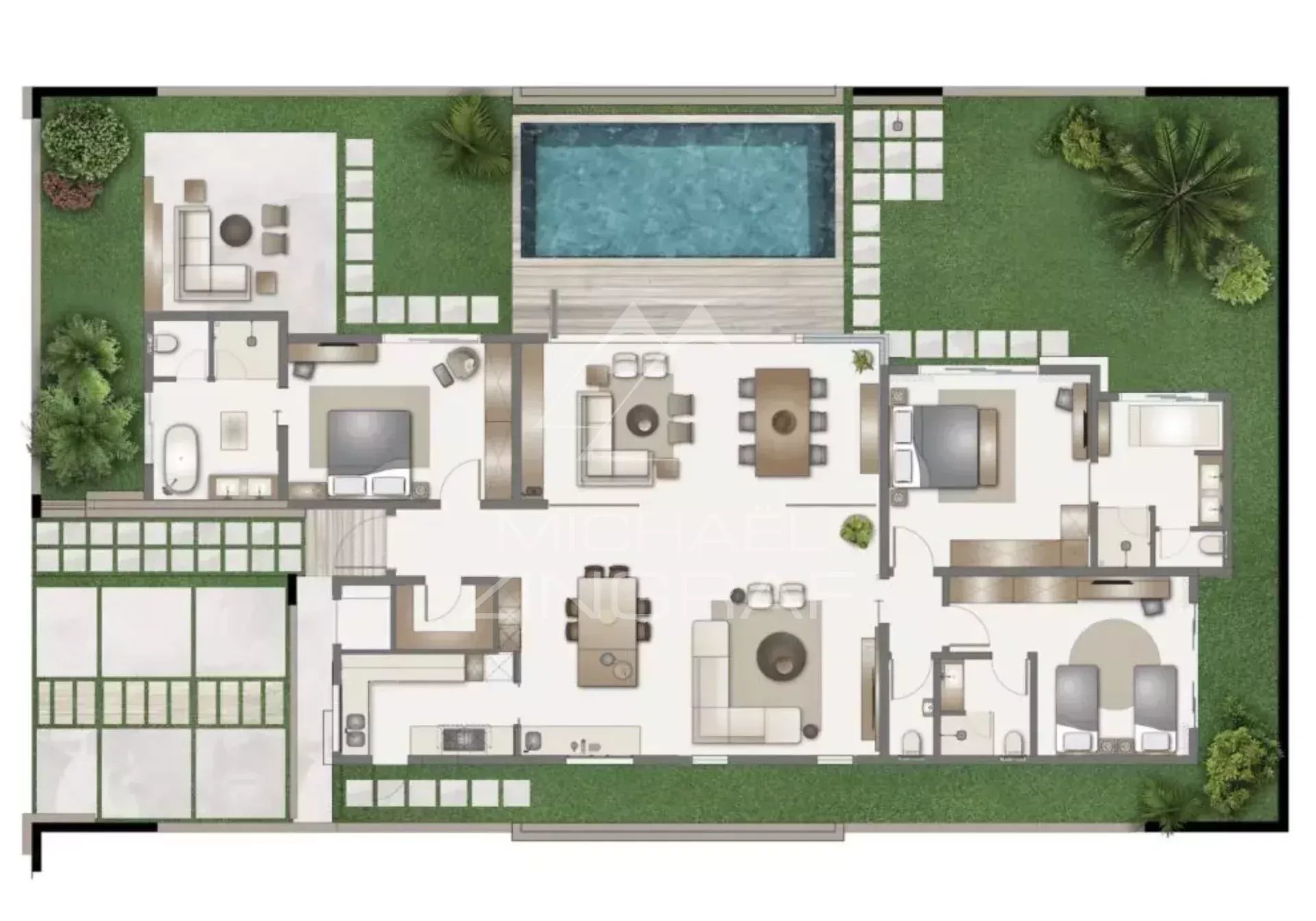 Villa de 3 Chambres à Balaclava – Luxe, Élégance et Sérénité à Deux Pas de la Mer