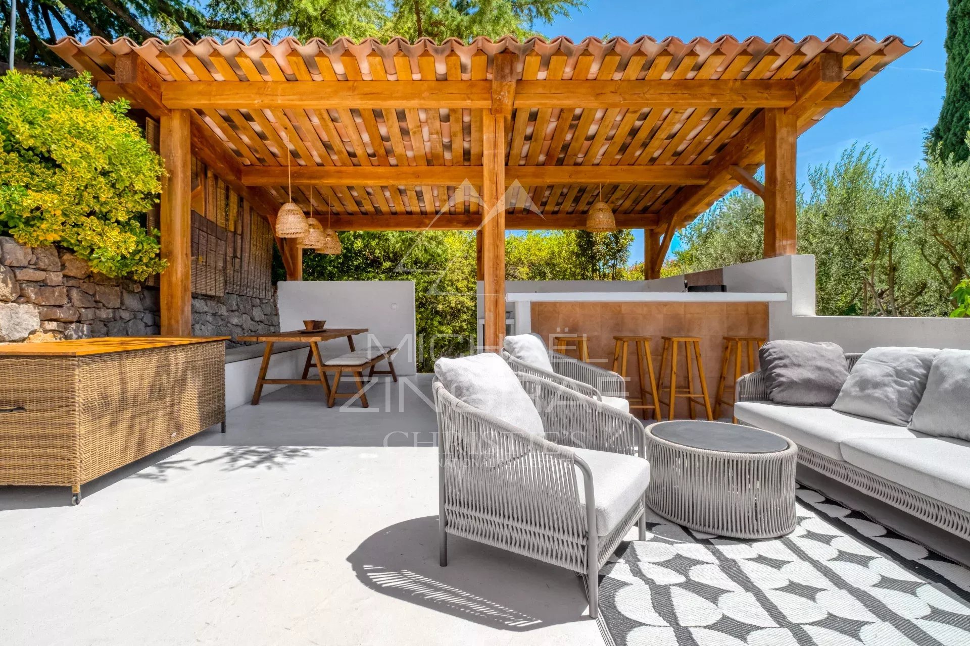 Mougins - Renovated Provençal villa with panoramic views of the Estérel