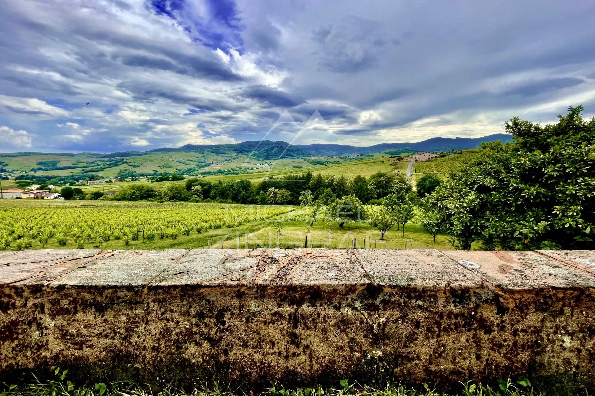 black chair and white table