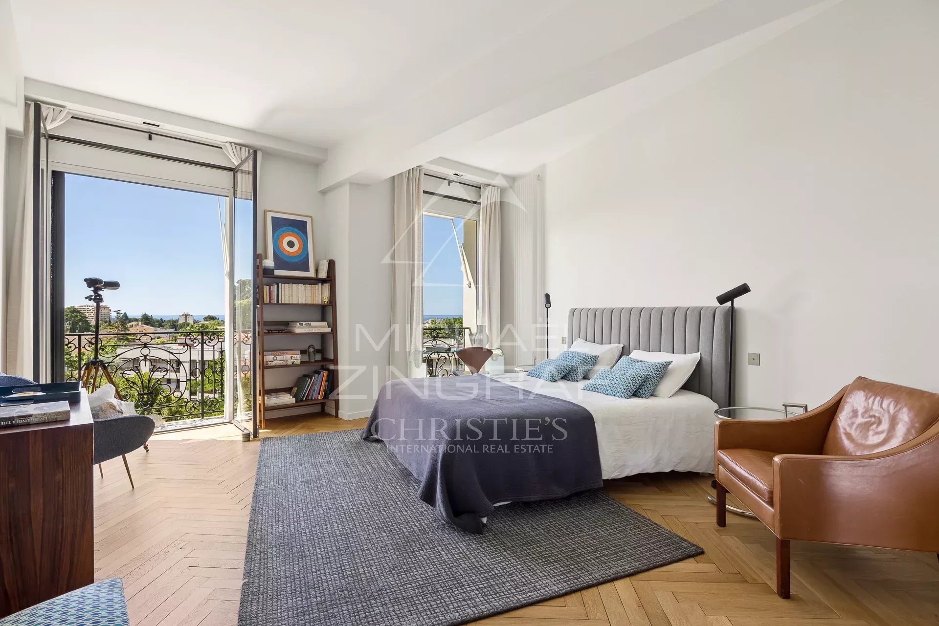 Le Cannet Wohnviertel – Elegante Belle-Époque-Villa mit Panoramablick auf das Meer