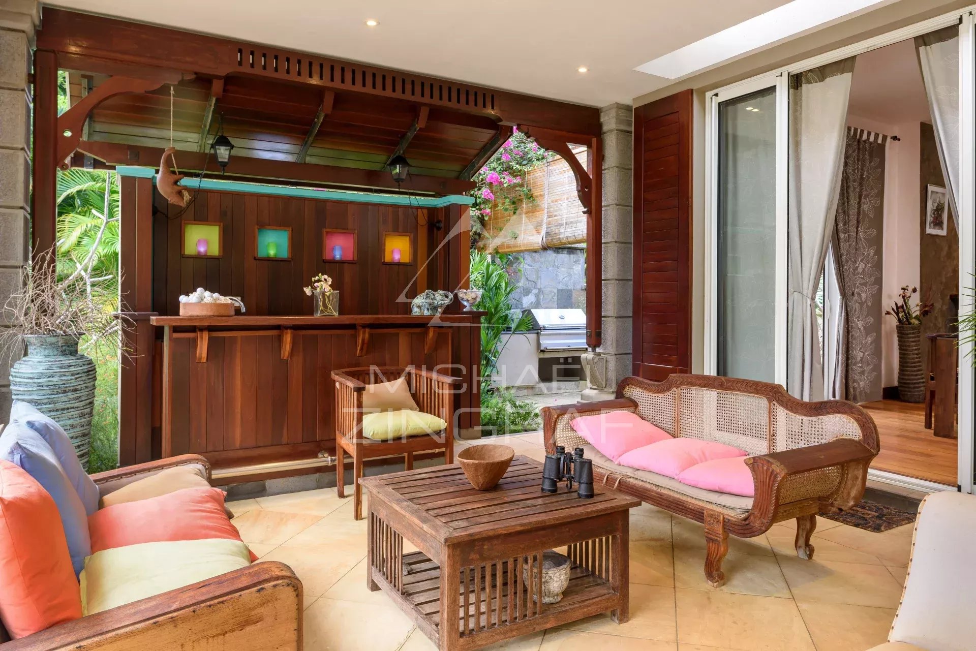 Ile Mauritius - Villa am Golf - schöner Schatten