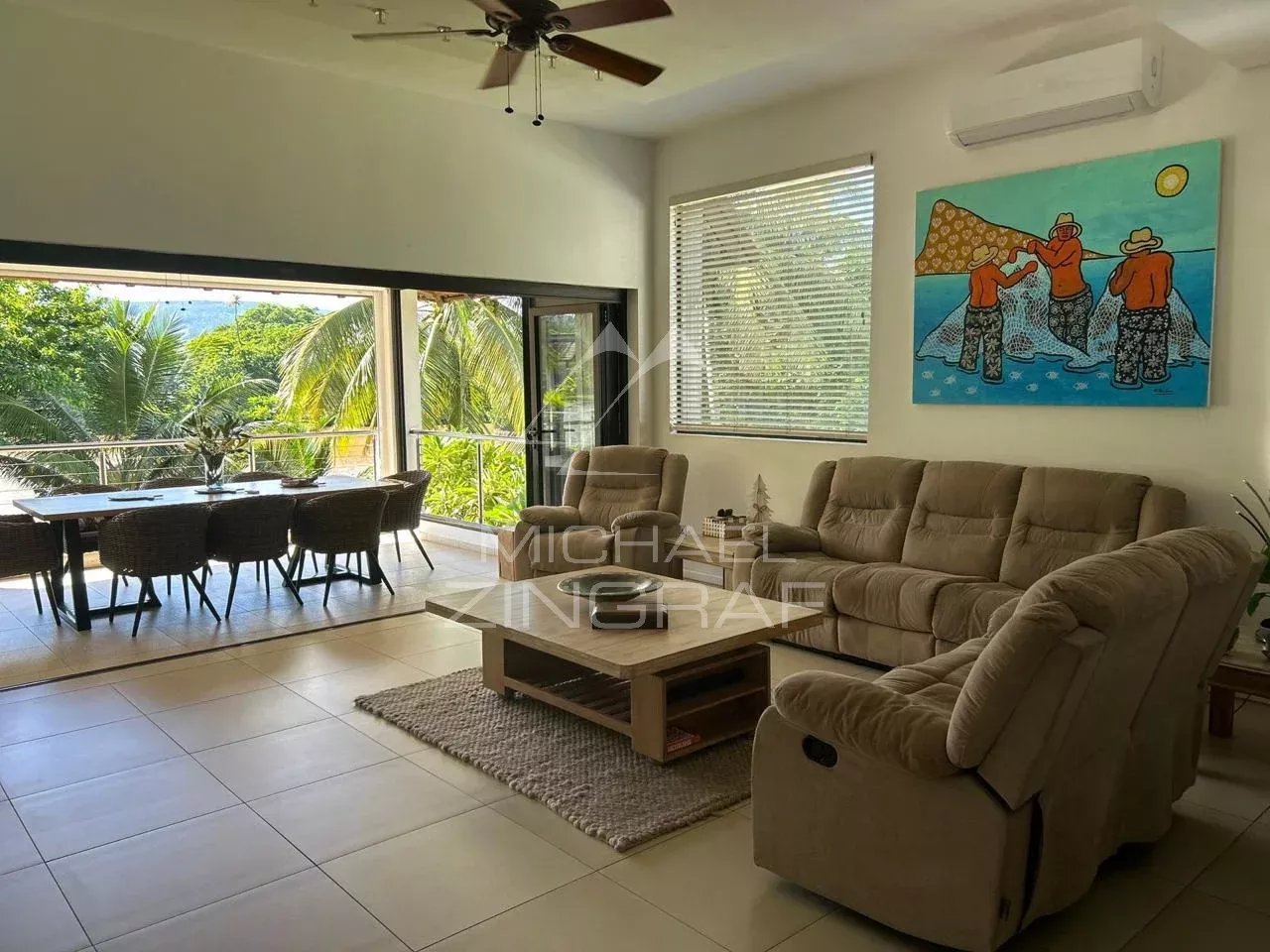 Penthouse d’exception de 4 chambres avec vue mer à Tamarin