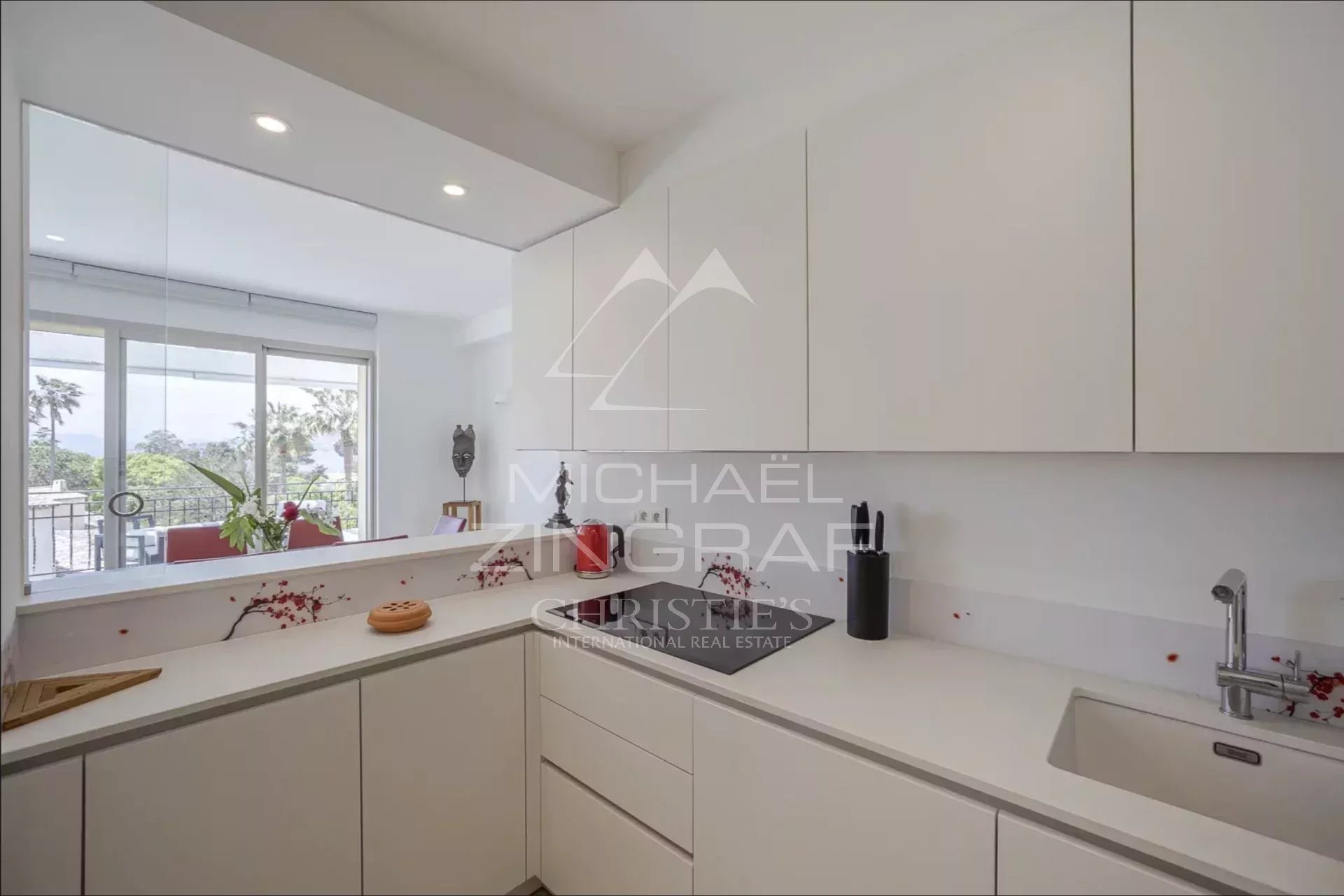 Cap d'Antibes - Villa vue mer à pied des plages versant ouest