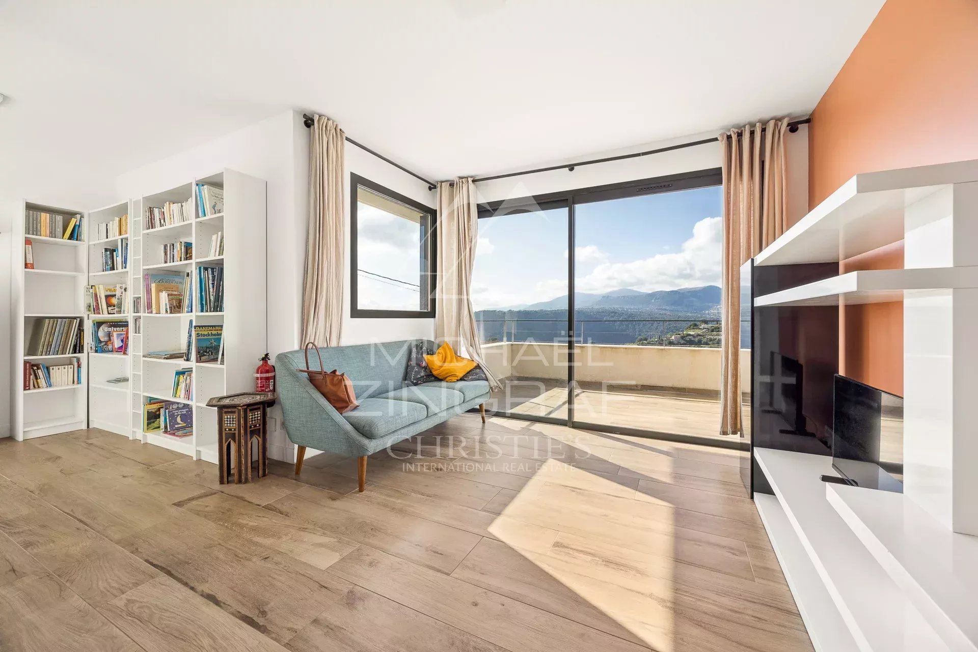 Nice - Crémat -  Villa contemporaine avec vue panoramique