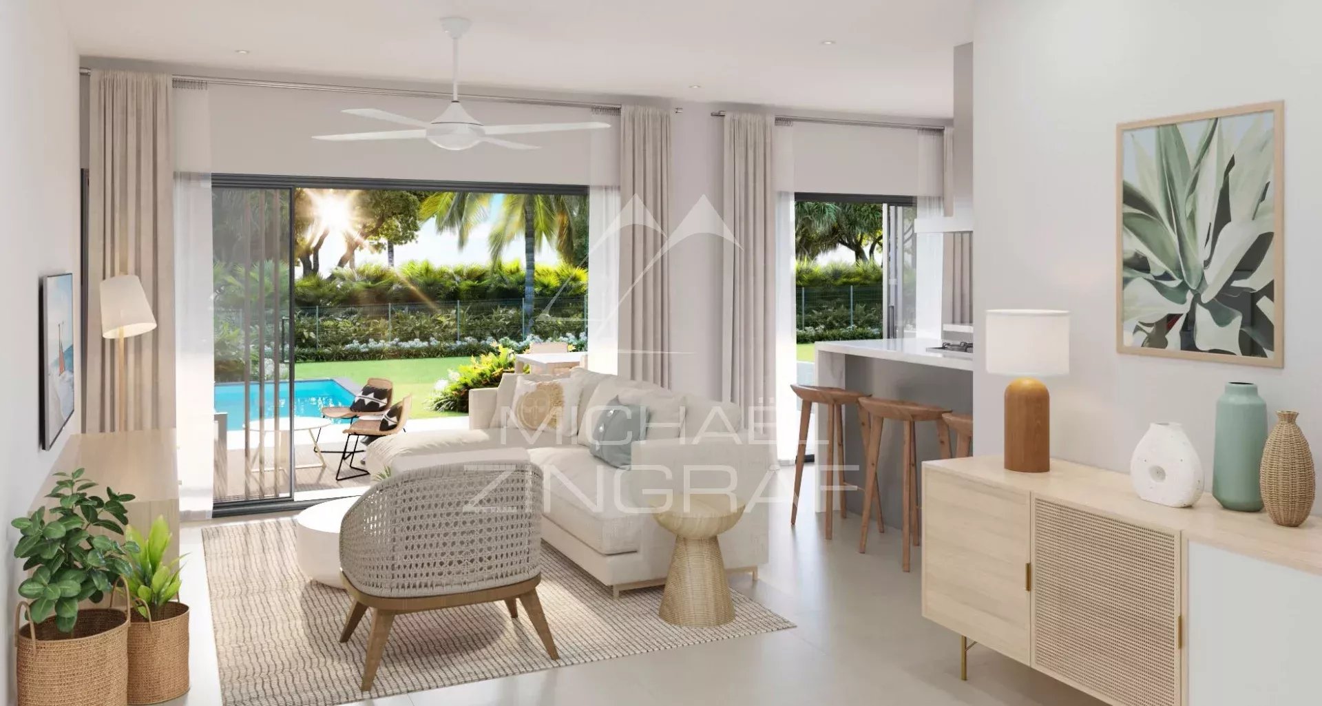 Duplex Contemporain 3 chambres à Tamarin, Île Maurice