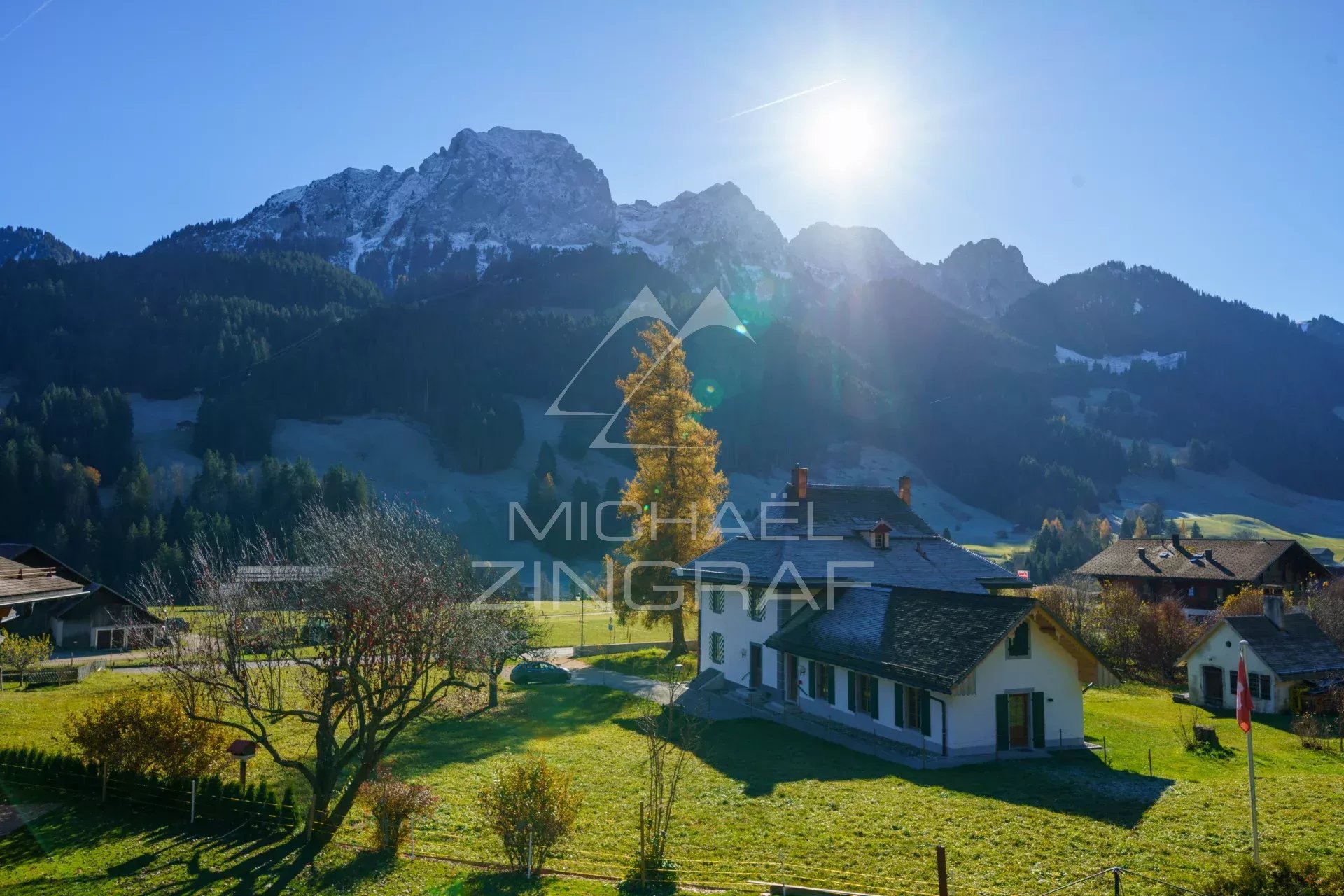 Charmant chalet à Rougemont de style scandinave