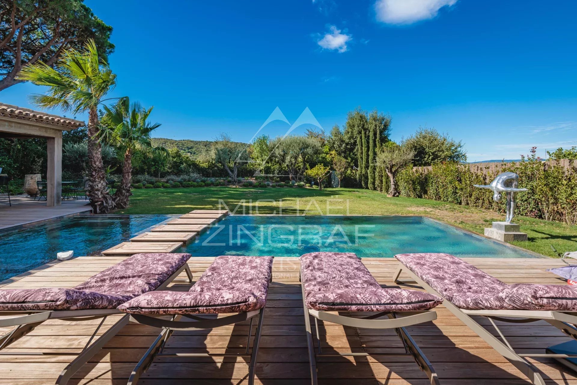 Saint-Tropez – Villa d’Exception dans Domaine Privé Ultra Sécurisé