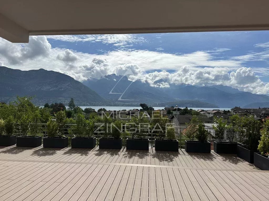 Lac d' Annecy - Vue panoramique