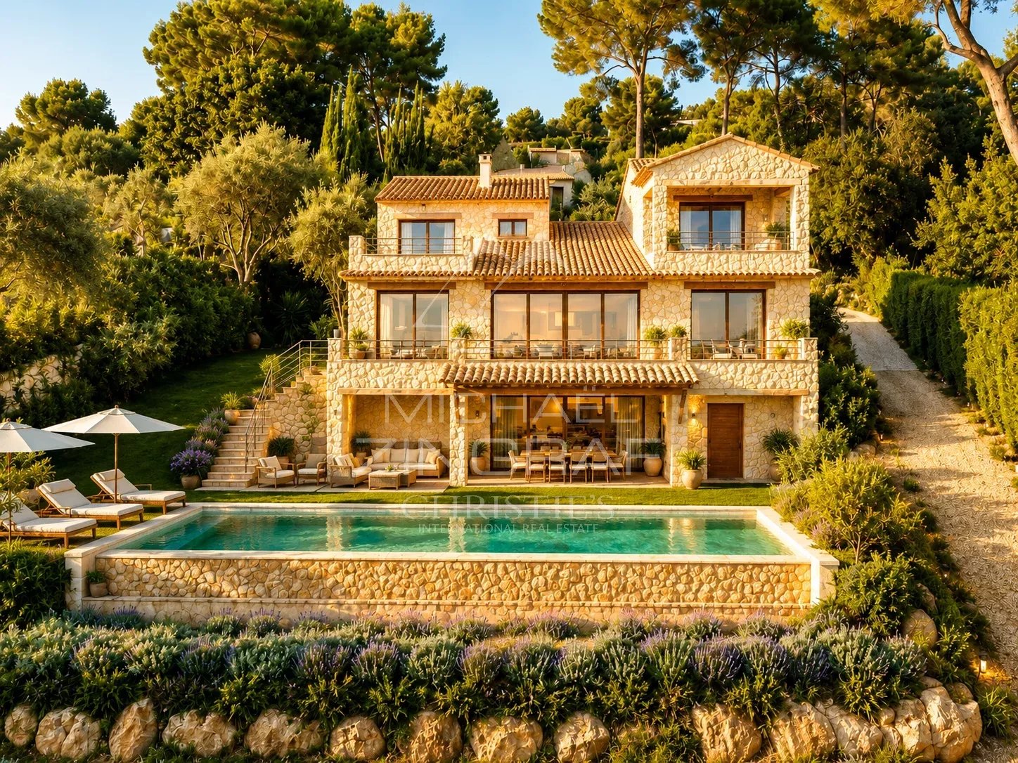 Saint-Paul-de-Vence - Premium villa with panoramic sea and village views