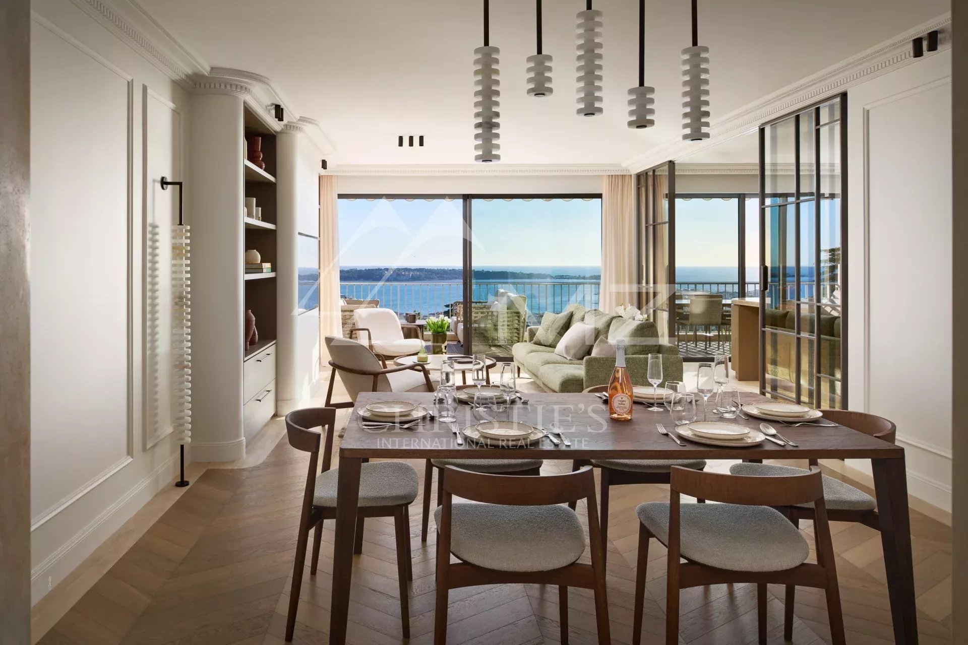 EXCLUSIVITE: Superbe appartement contemporain à la vue mer époustouflante