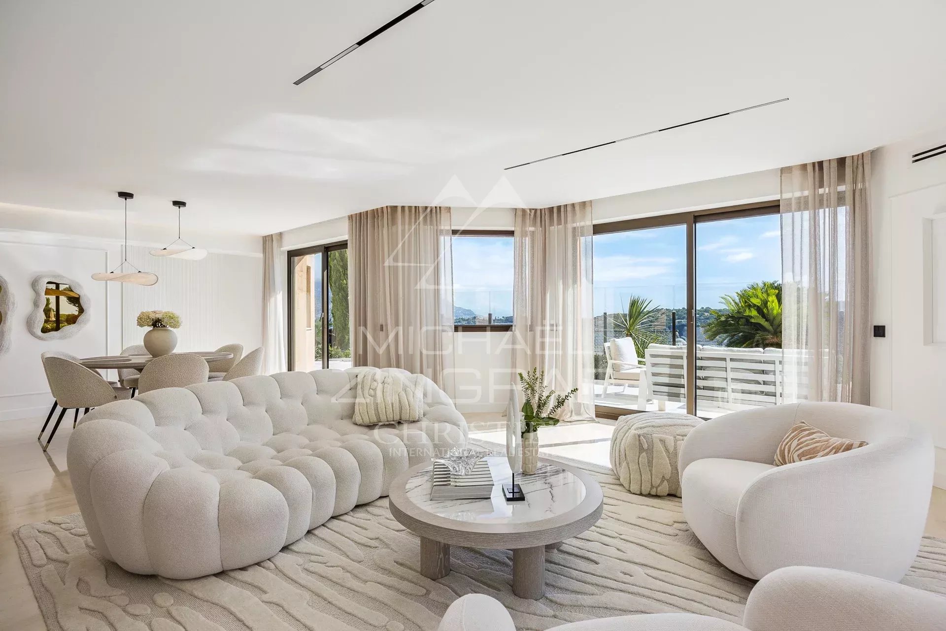 Appartement de luxe avec vue panoramique sur la Rade de Villefranche-sur-Mer