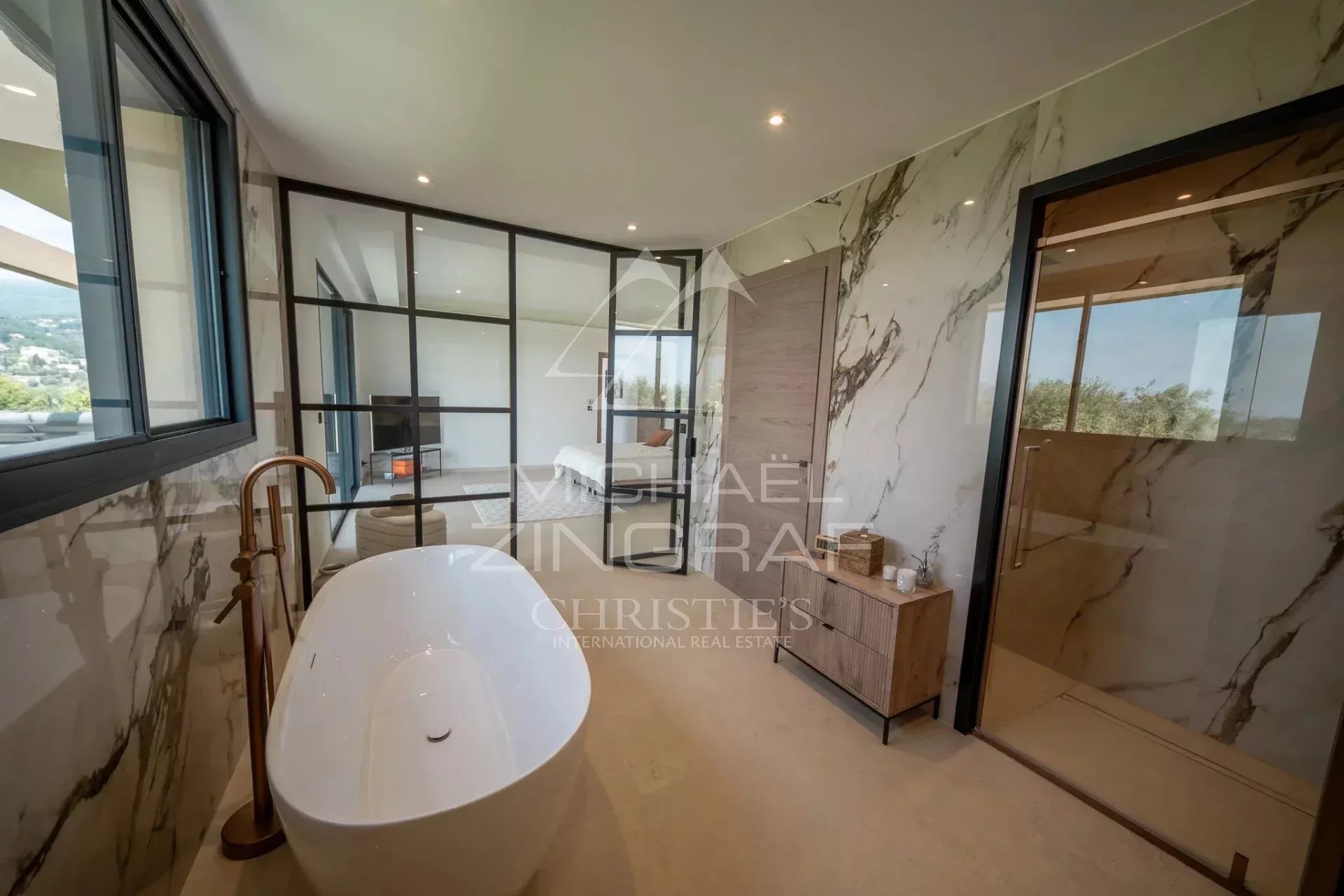 Opio – Villa contemporaine d'exception au sein d'un domaine privé