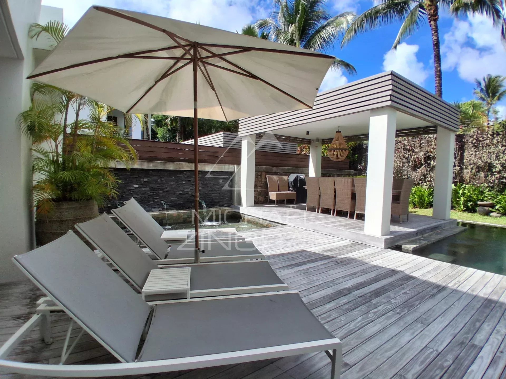 Villa dans une résidence sécurisée à Grand Baie