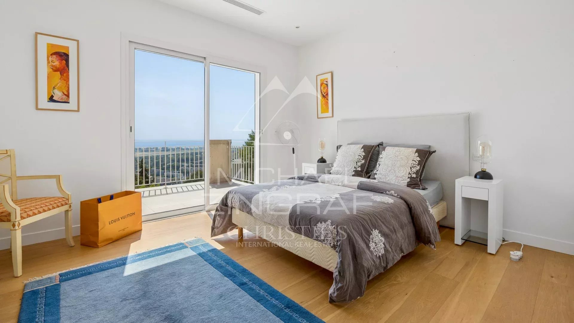 Mandelieu la Napoule - PROPRIÉTÉ VUE MER DANS DOMAINE PRIVÉ - Proche Cannes