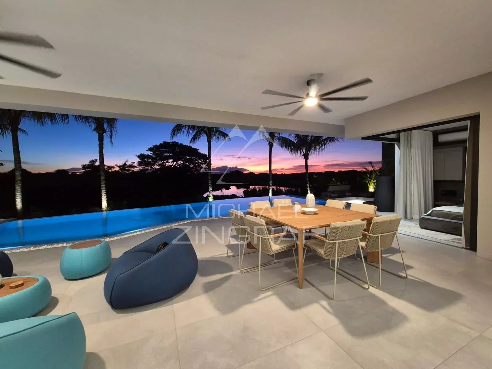 Contemporary Villa with Pool at Mon Choisy Golf