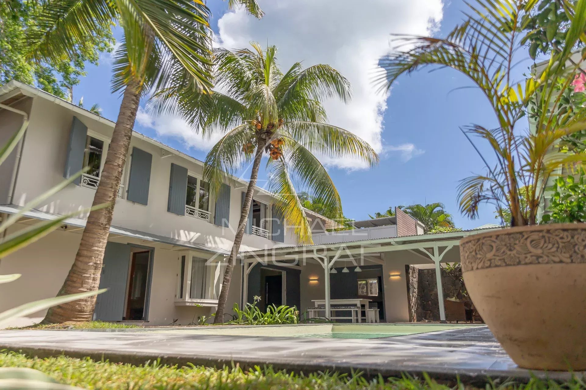 Ile Maurice - Pointe aux Cannoniers - Villa proche de la mer