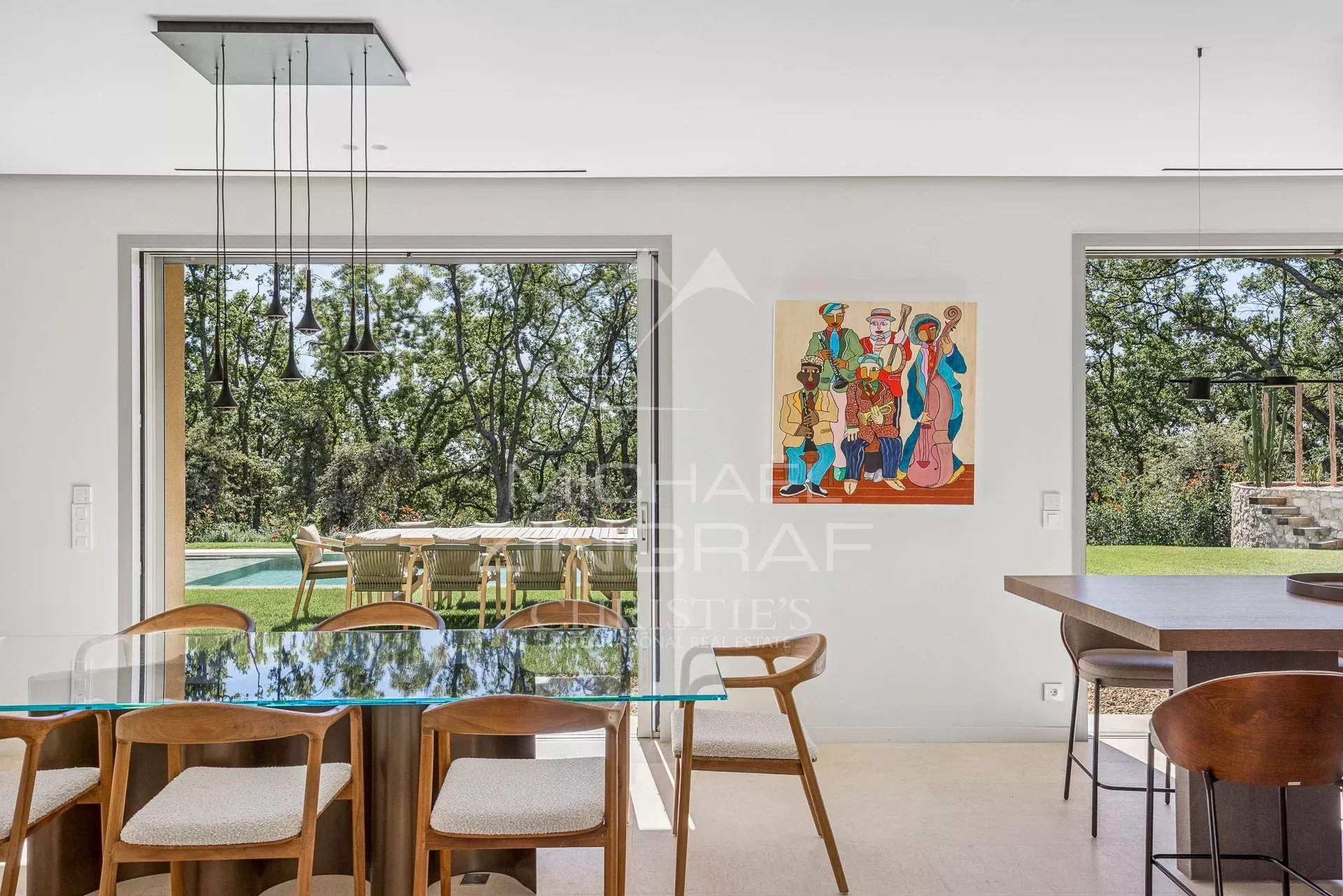 Proche Saint-Paul-de-Vence - Superbe propriété neuve provençale moderne