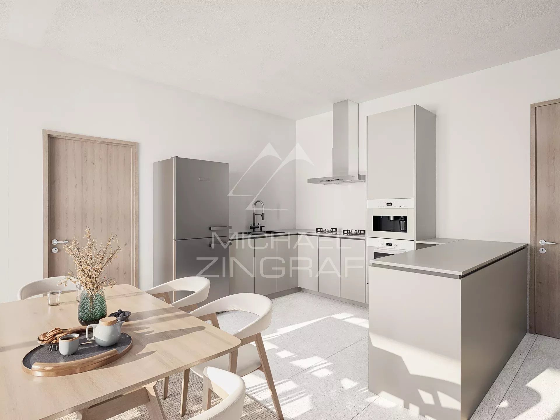 Élégant Appartement de 2 Chambres à Pointe aux Canonniers