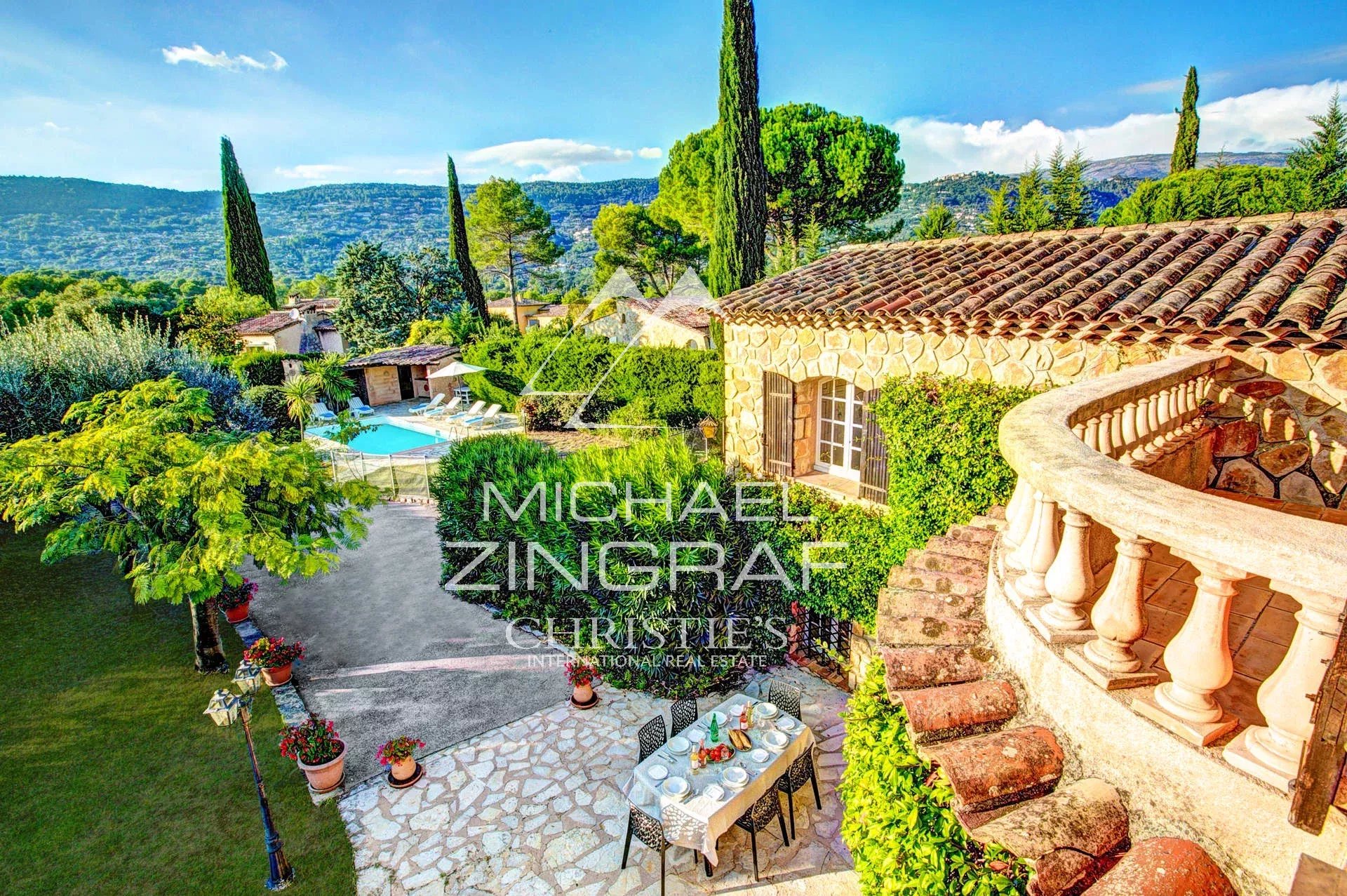 villa 5p view Hills with pool