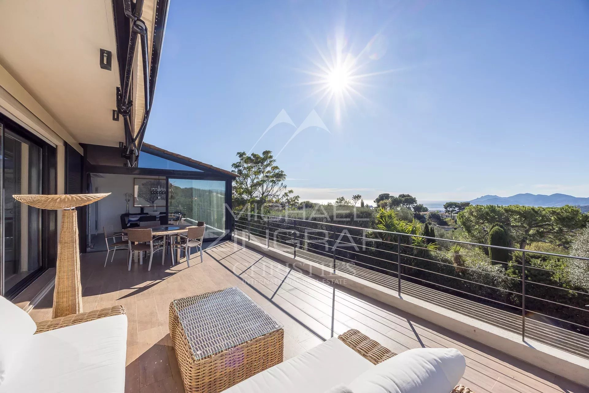 Le Cannet résidentiel - Vue panoramique mer et Estérel