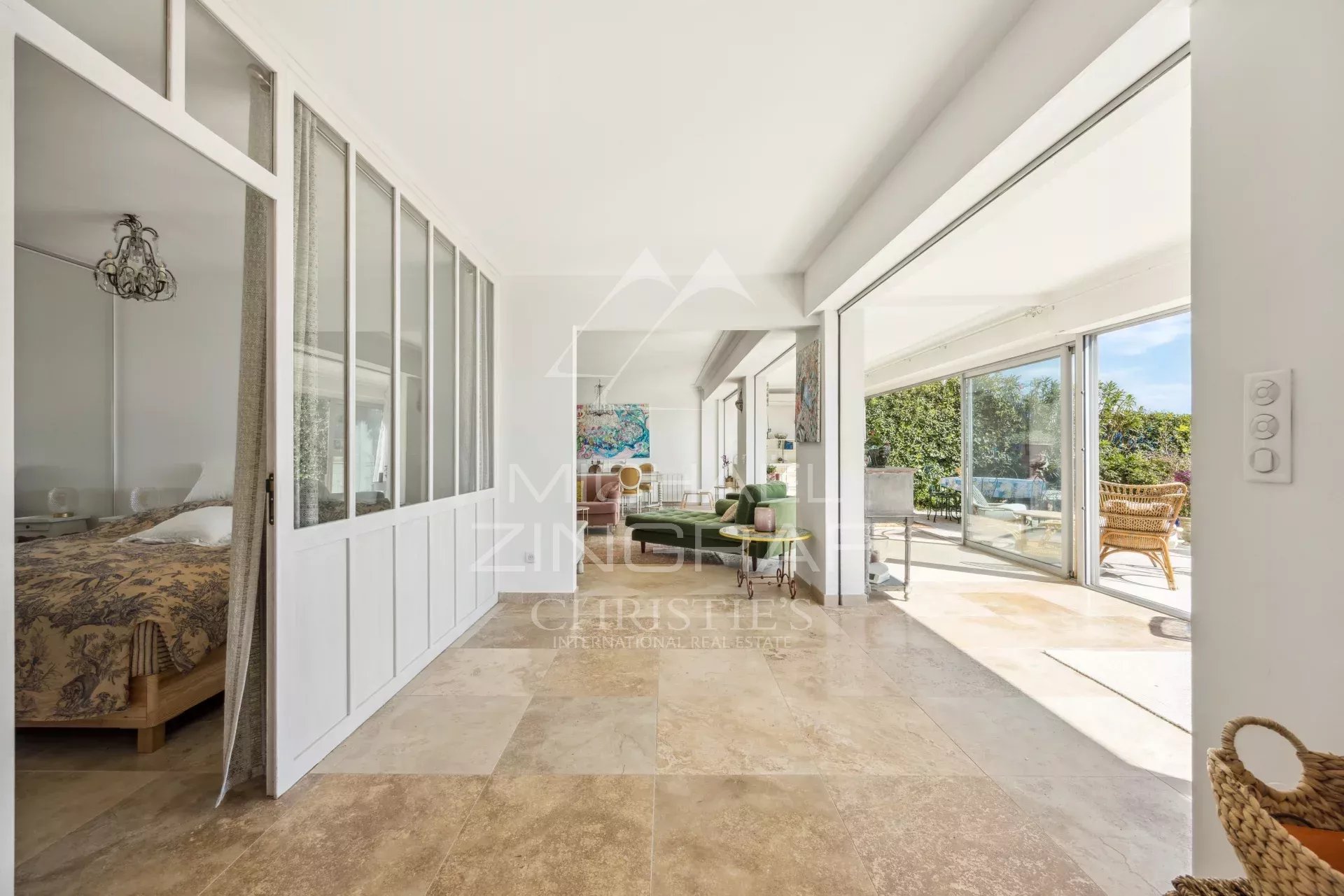 Cannes Palm Beach - Face à la mer, magnifique rez-de-jardin