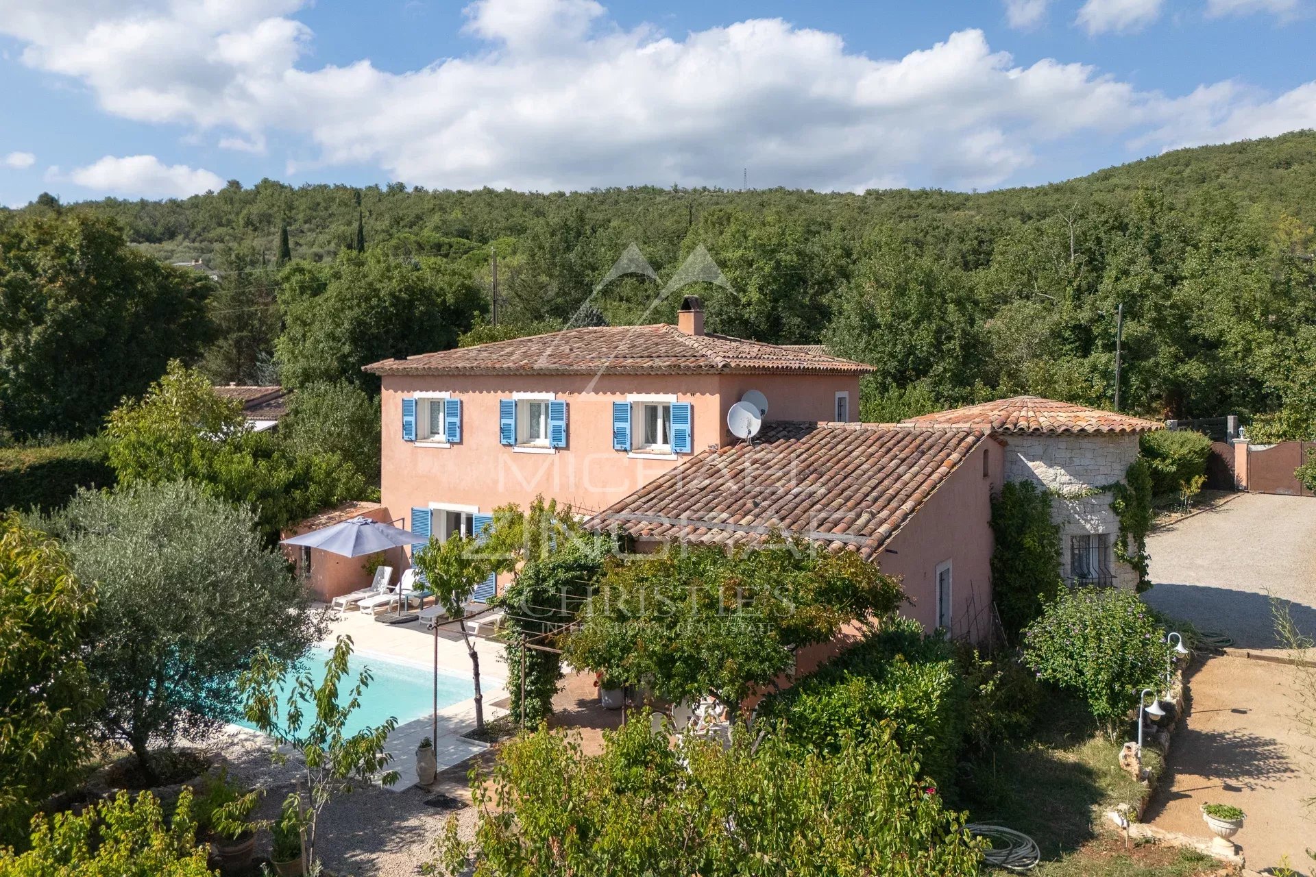 black chair and white table