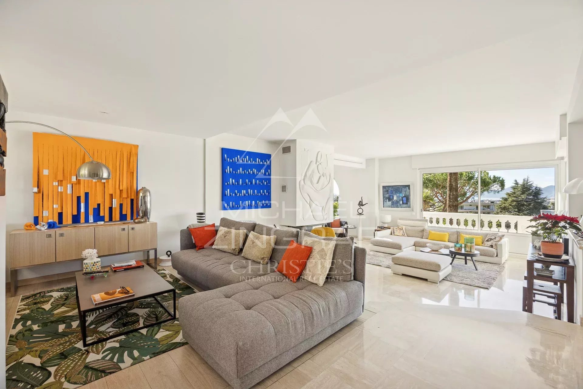 Le Cannet résidentiel - Vue panoramique mer