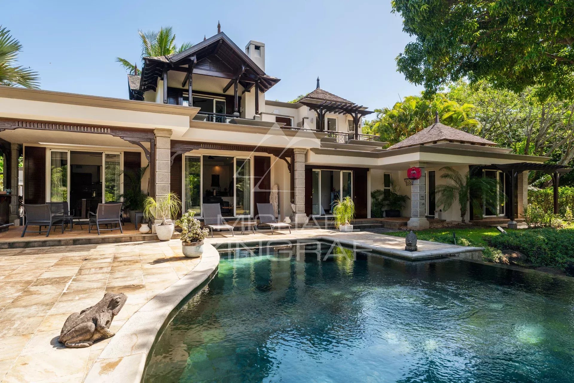 Ile Mauritius - Villa am Golf - schöner Schatten