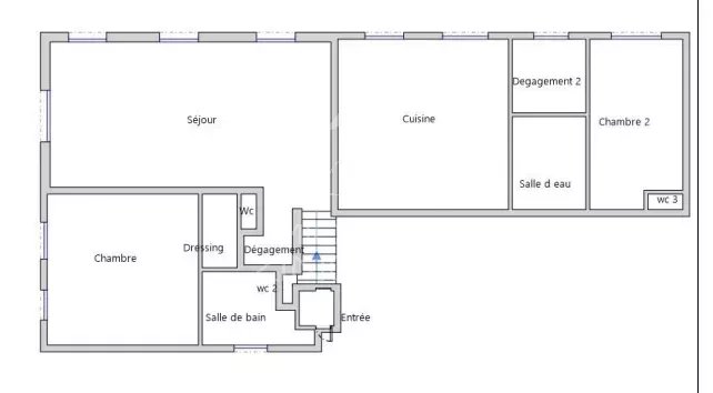 A vendre - Quai Voltaire - 2 suites - Parfait état - Vue Scène