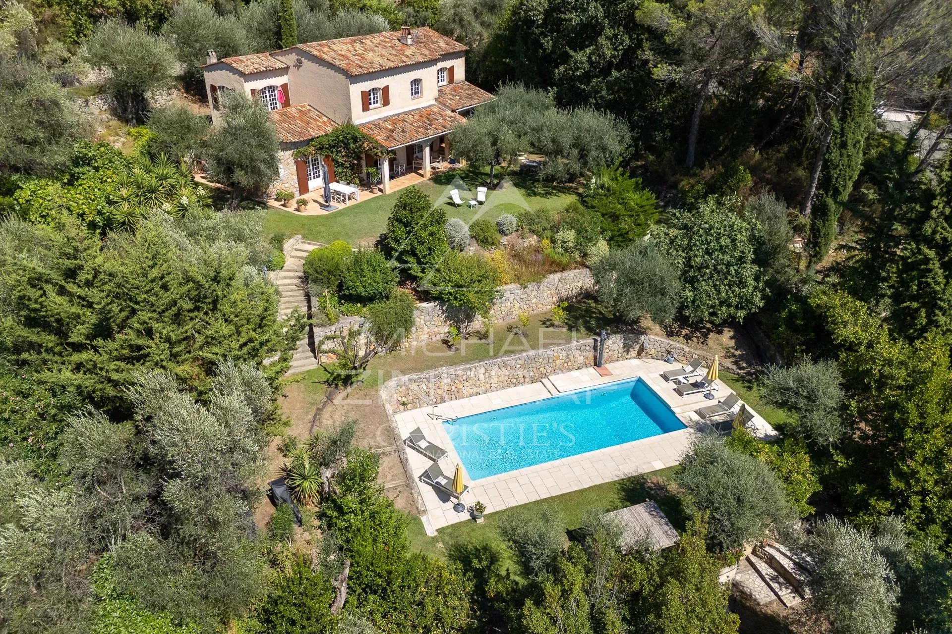 black chair and white table
