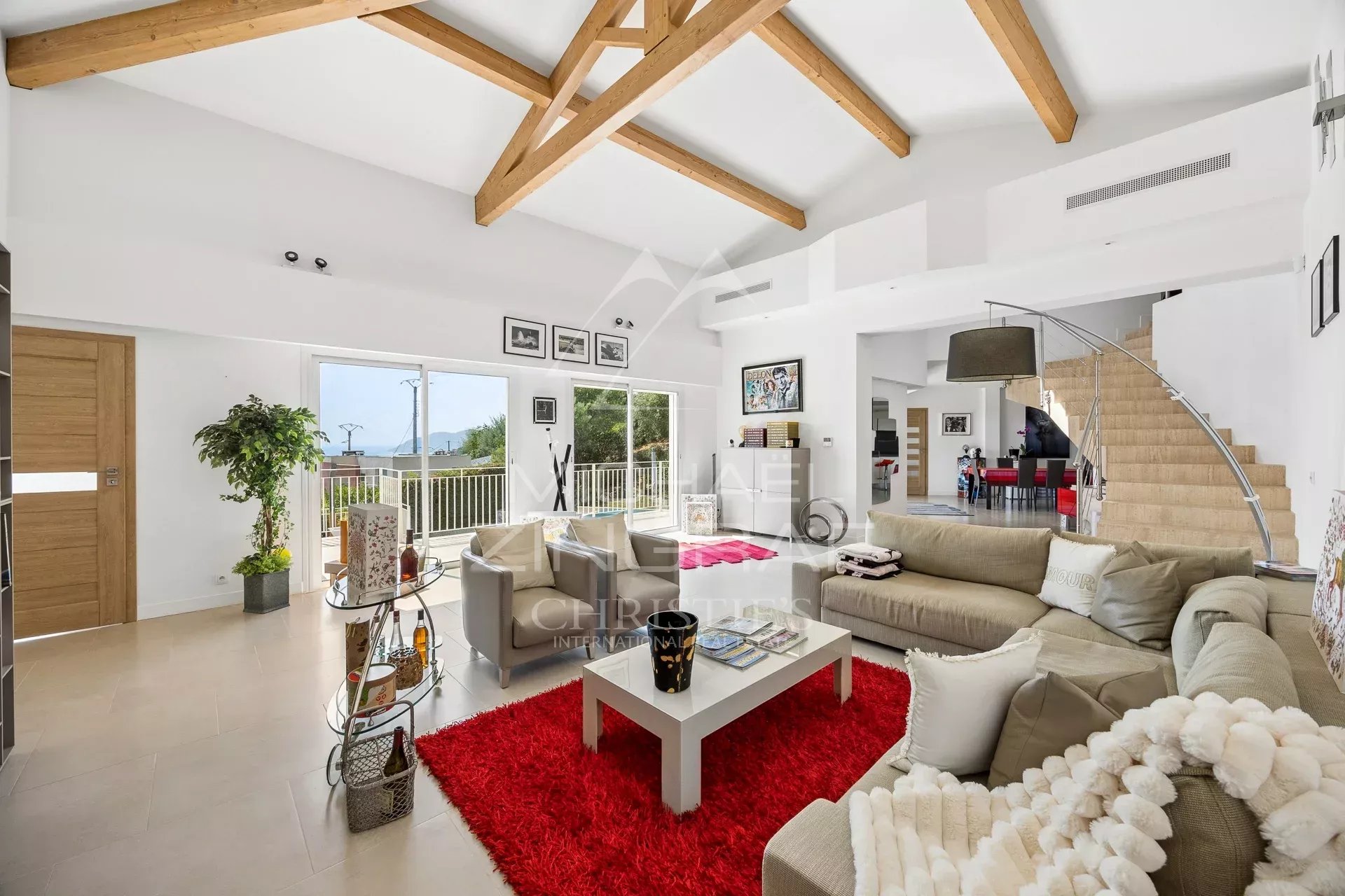 Mandelieu la Napoule - PROPRIÉTÉ VUE MER DANS DOMAINE PRIVÉ - Proche Cannes