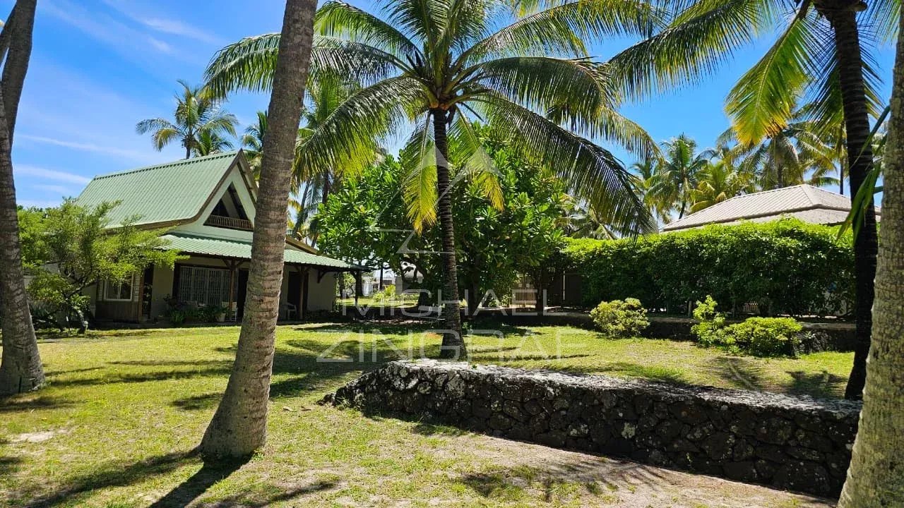 A Rare Freehold Beachfront Sanctuary in Belle Mare