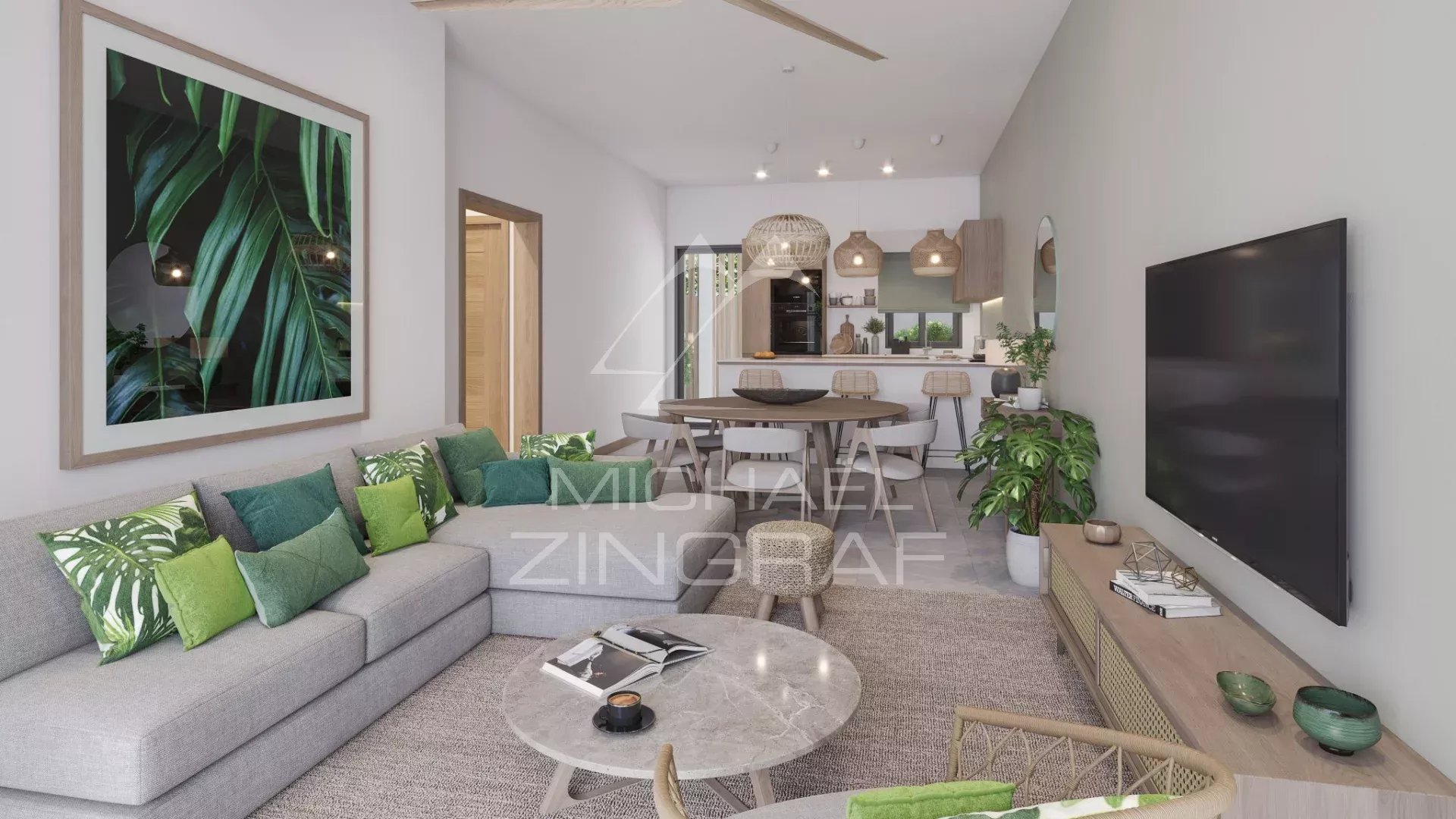 Appartement Contemporain de 2 Chambres avec Espace Bien-Être – Grand Baie