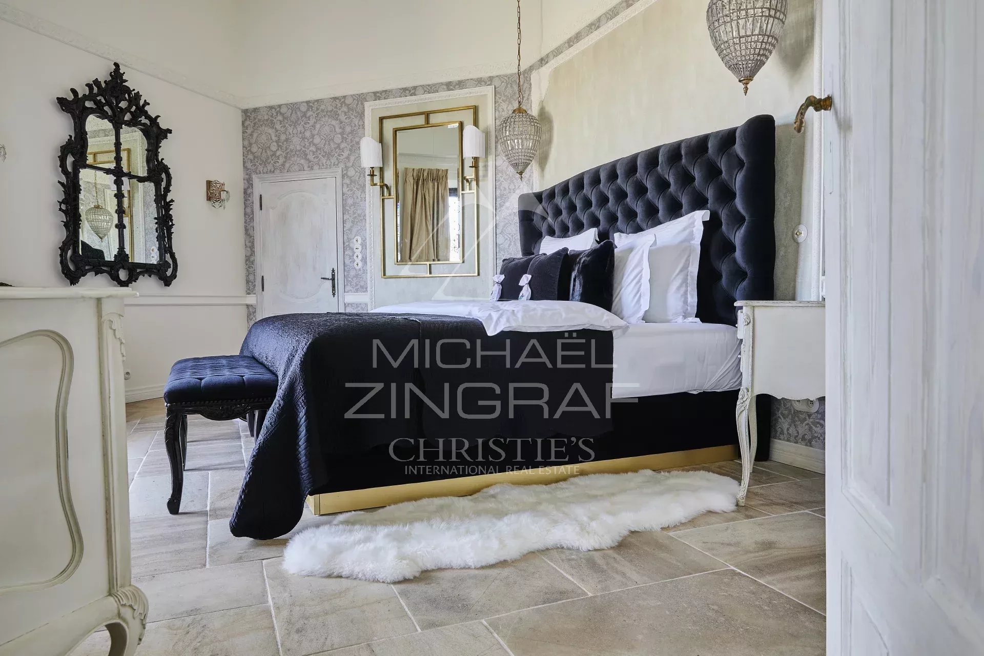 Tourrettes-sur-Loup - Villa provençale avec vue mer panoramique - 8 chambres